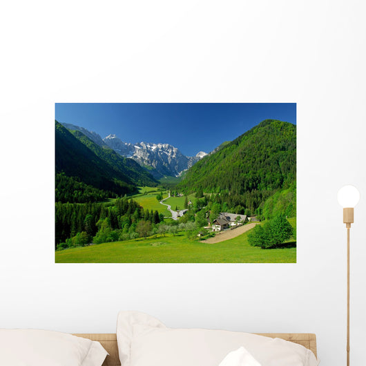 Spring Alpine Valley Wall Decal
