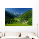 Spring Alpine Valley Wall Decal