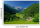 Spring Alpine Valley Wall Decal