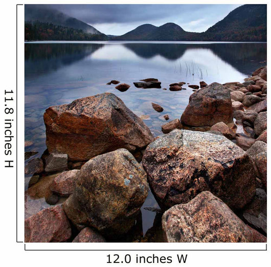 Jordan Pond Wall Decal