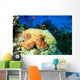 Reef Octopus (Octopus cyaneus) and Tropical Fish Wall Mural