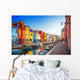 Colorful Houses Burano Venice Wall Decal