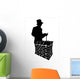 Chimney Sweep Silhouette Wall Decal