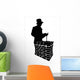 Chimney Sweep Silhouette Wall Decal
