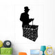 Chimney Sweep Silhouette Wall Decal