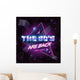 Vector Emblem 80's Are Wall Decal