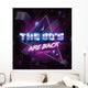 Vector Emblem 80's Are Wall Decal