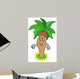 Cartoon Palm Tree Wall Decal