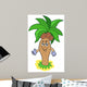 Cartoon Palm Tree Wall Decal