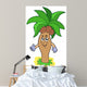 Cartoon Palm Tree Wall Decal