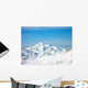 High Mountains Winter Wall Decal