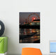 Santa Monica Pier Dusk Wall Decal