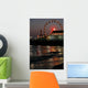 Santa Monica Pier Dusk Wall Decal