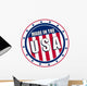 Made USA Circular Decal Wall Decal