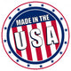 Made USA Circular Decal Wall Decal