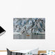 Kayaking Glacier Wall Decal