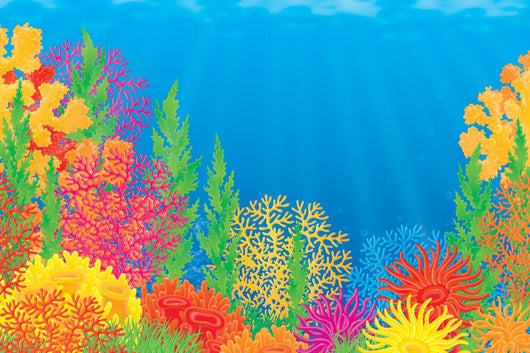 Coral Reef Wall Decal Design 2