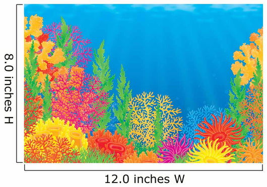 Coral Reef Wall Decal Design 2