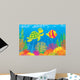 Coral Fish and Turtle Wall Decal