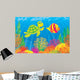 Coral Fish and Turtle Wall Decal