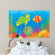 Coral Fish and Turtle Wall Decal