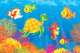 Coral Fishes Turtle and Wall Decal