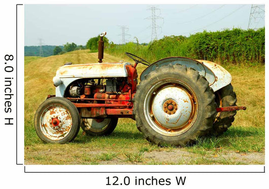 Farm Tractor Wall Decal
