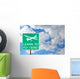 Learn to Fly Here Wall Decal