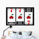 Slot Machine Wall Decal