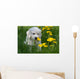 Golden Retriever Puppy Wall Decal Design 1