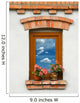 Window Wall Decal Design 3