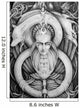 Gothic Illustration Wall Decal