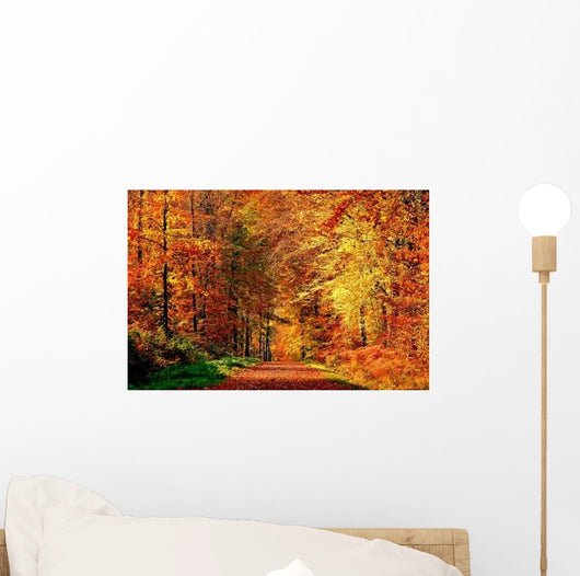 Autumn Path Wall Decal