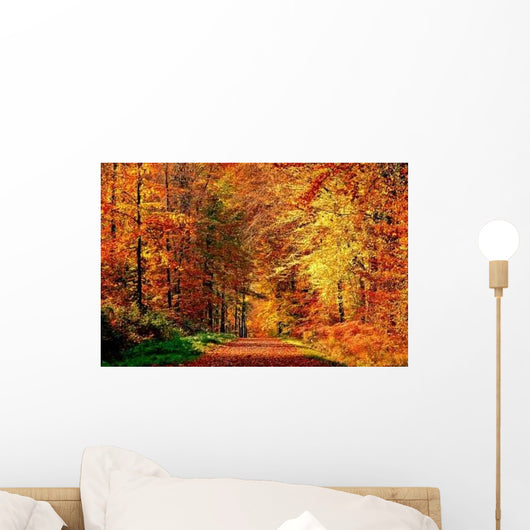 Autumn Path Wall Decal