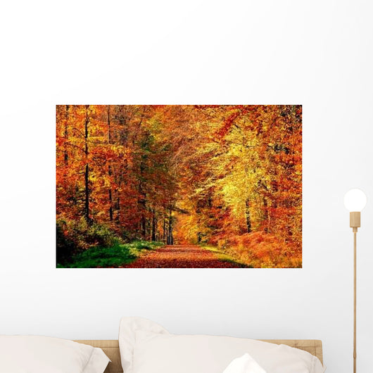 Autumn Path Wall Decal