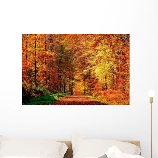 Autumn Path Wall Decal