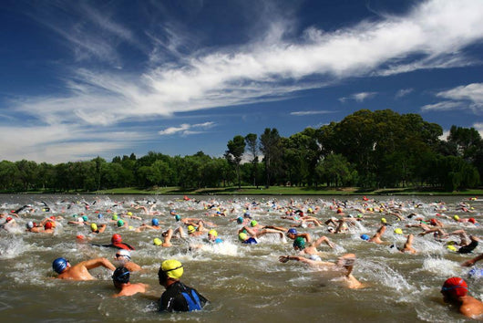 Triathlon Wall Decal