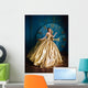 Conceptual Time Princess Wall Decal