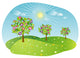 Spring Trees Wall Decal