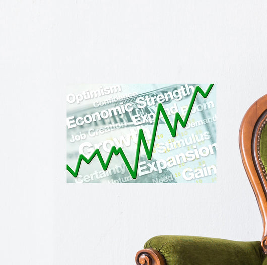 Economic Recovery Wall Decal