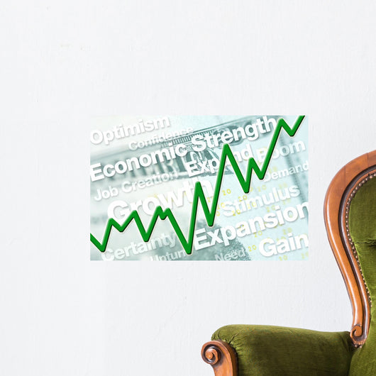 Economic Recovery Wall Decal