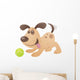 Playful Puppy Wall Decal