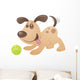 Playful Puppy Wall Decal