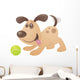 Playful Puppy Wall Decal