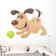 Playful Puppy Wall Decal