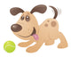Playful Puppy Wall Decal