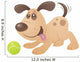 Playful Puppy Wall Decal