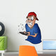 Angry Gamer Wall Decal