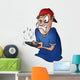 Angry Gamer Wall Decal