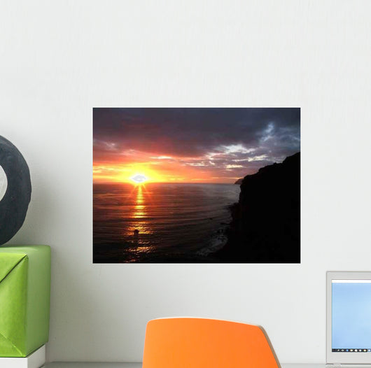 Sunset Ponta Do Sol Wall Decal